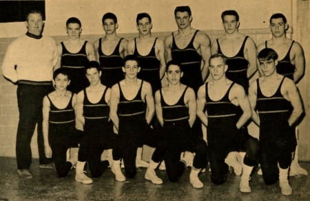 Junior year 1965 wrestling team