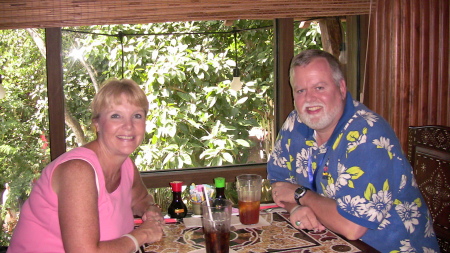 Tom & I at the Animal Kingdom at Disney World!