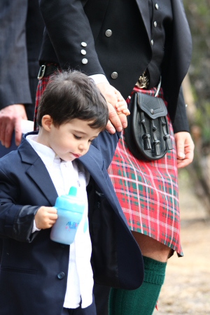 Walking with Grandpa