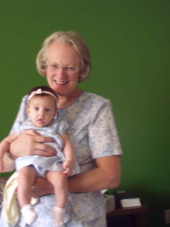 With my granddaughter on 8-16-09.