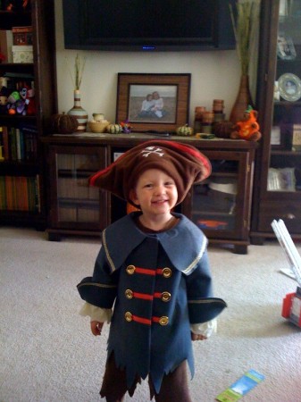 Emmett at Halloween