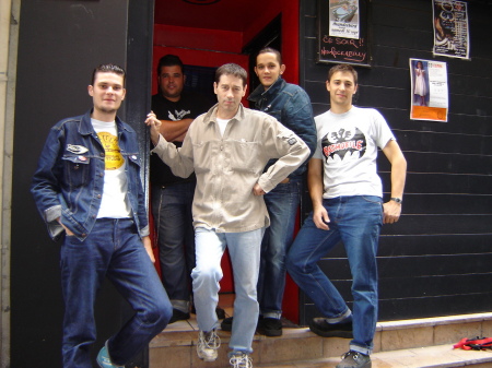 With the 'Ronnie Rockets' 2006.