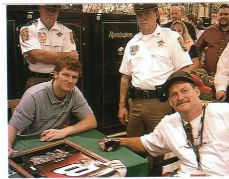 Dale Jr and myself,, and all the law