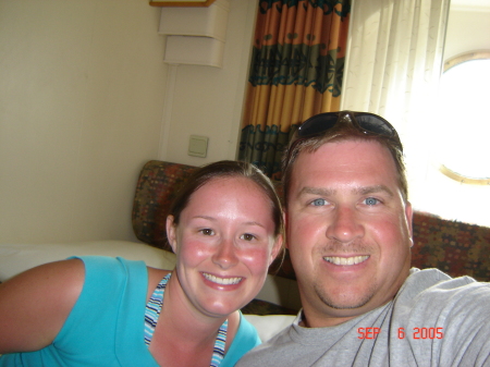 Katie & I , cruise to Bahamas