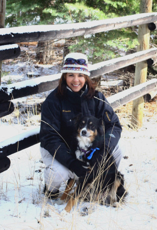 me and muffit at Eagle lake