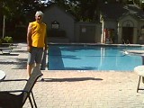 Steve at Pool