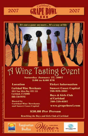 3rd Annual Wine Bowl poster