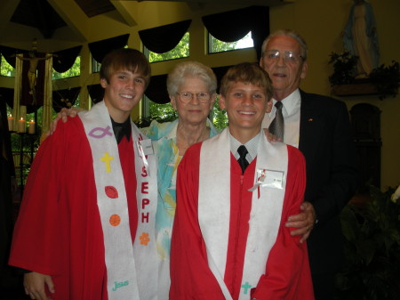 Ryan & Tanner's Confirmation 2009