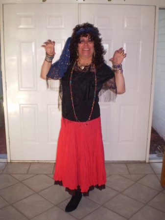 Susan, Halloween 2008 in Tampa