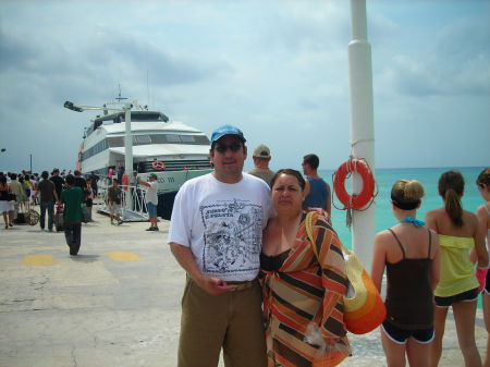 Ferry ride to "Cozumel