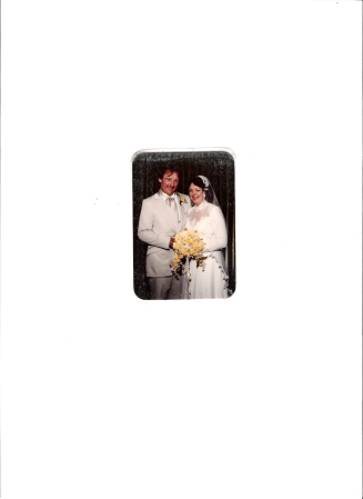 My wedding in 1981