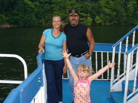 vacation 2009; Susan, Kevin and Emily