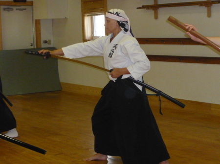 Iaido practice