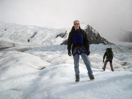 Glacier Trekking in southern Chile