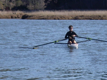 No dock for this rig on Big River - just go!