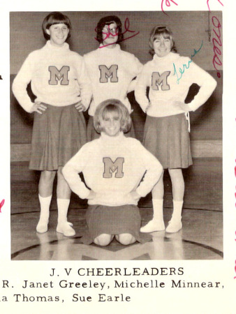 1965 Cheerleaders
