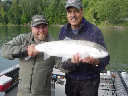 Andy with Steelhead