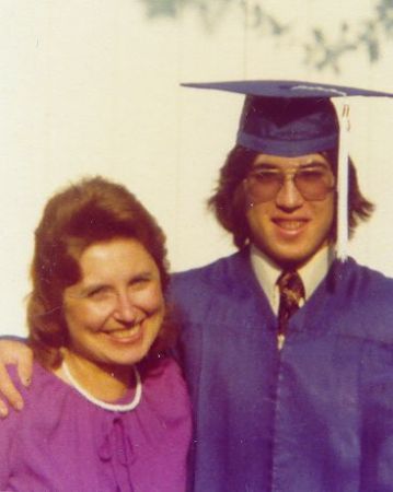 My mom with the graduate