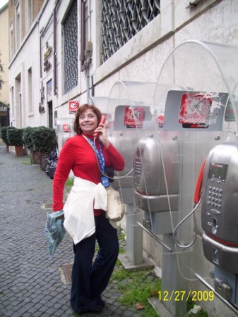 Cool phones in Rome, Italy, Dec.-Jan., 2009