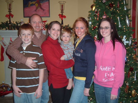 Me and my family Christmas 2007