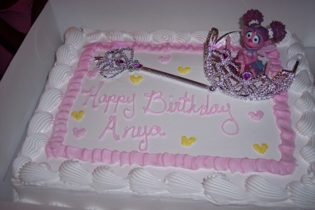 Granddaughters birthday cake April 26 2009