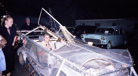 Scott Burge's burning man vehicle