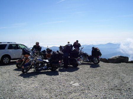 A Top of Mt. Washington, NH