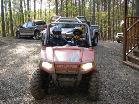 Muddin on Razors in Broken Bow!