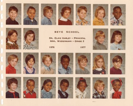 Mrs. Weidenmann's 2nd grade 1976-77