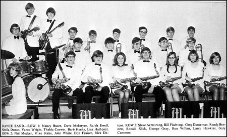 Dance Band, MHHS, 1971