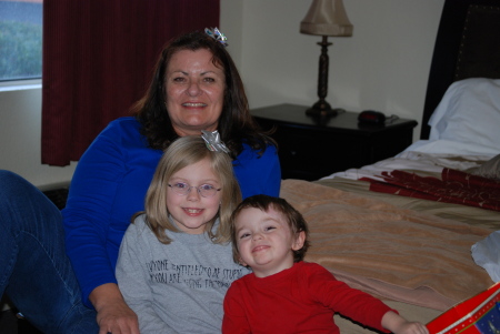 Me with my grandchildren Dec 09