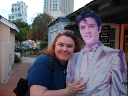 Me with Elvis Woo Hoo