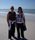 Mary Alice and me on Siesta Key's Crescent Bea