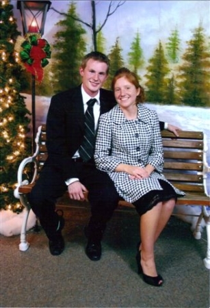 Christmas Banquet photo just before engagement