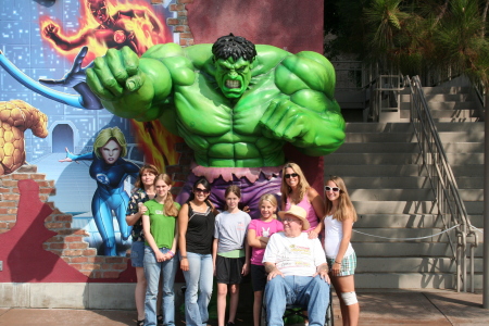 Universal Studios with Neice Renee and Family