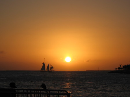 Sunsets at Mallory square.....