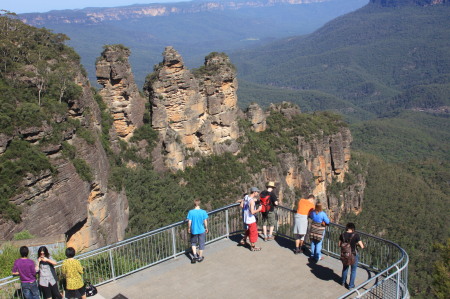Three Sisters rock formation, Blue Mountains