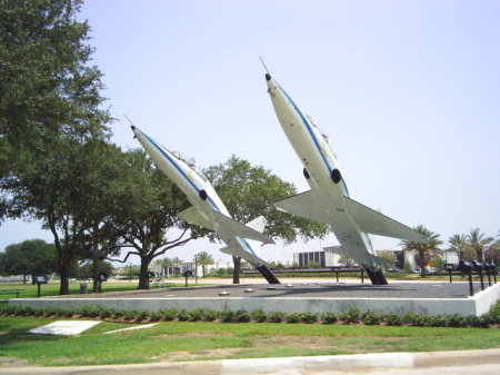 Entrance to NASA, Houston