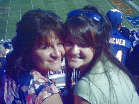 bears game . me && mom