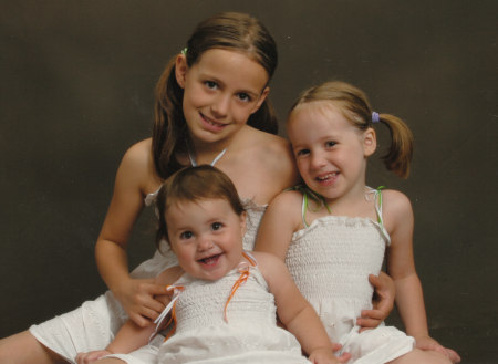 My Grandprincesses Makenna, Sophia, and Molly