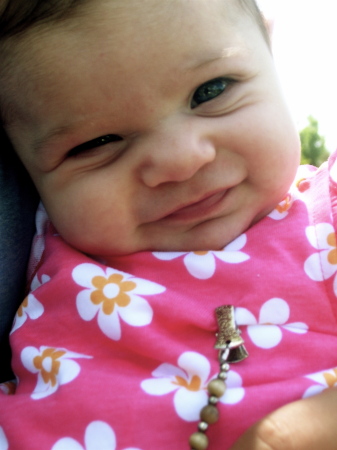 Evelyn Grace at the park