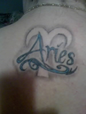 Aries Sign and Third Tattoo