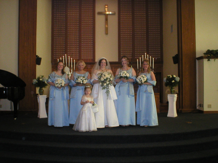 MY DAUGHTER AND HER BRIDEMAIDS