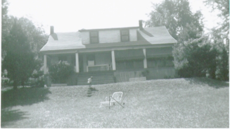 My house in Evans Township before it burned