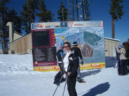 Skiing at Northstar