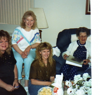 Grandma's 90th birthday-1992