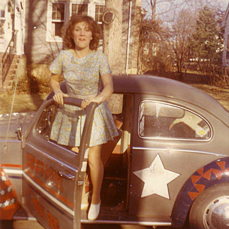 Carol and that VW Bug