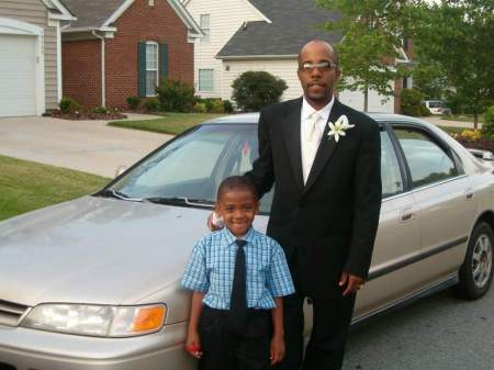 Me & My Lil Man After A Wedding