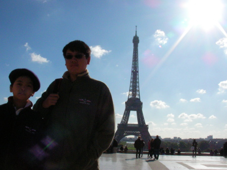 Paris with Cameron and Derek