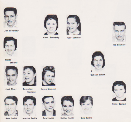 1958 Yearbook Photos Page 7b